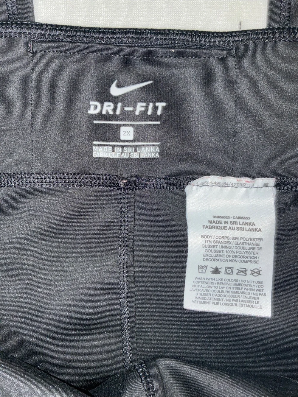 Nike Black High-Waist Performance Leggings